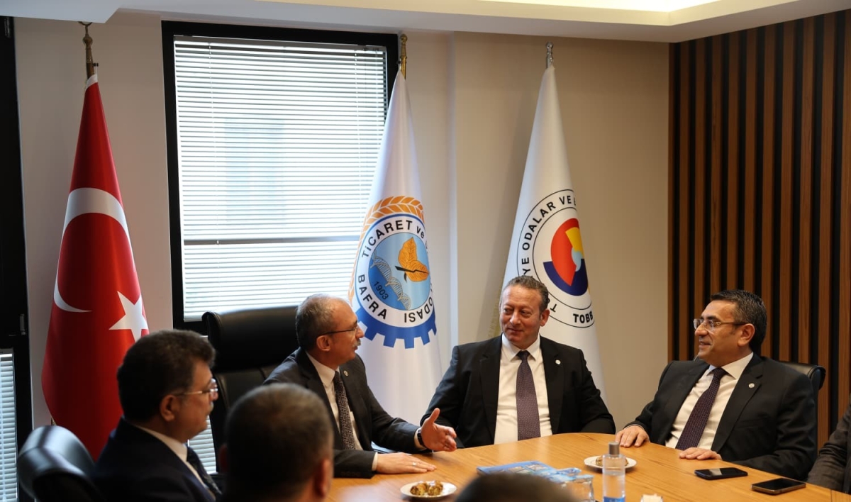 AK Parti Heyetinden Bafra TSO’ya Ziyaret