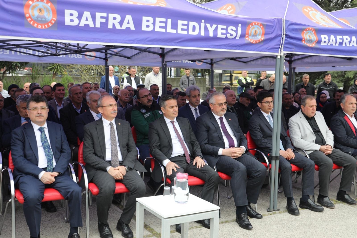 Bafra Ovası Sulama Şubesi; DSİ 76. Şube Müdürlüğü Oldu