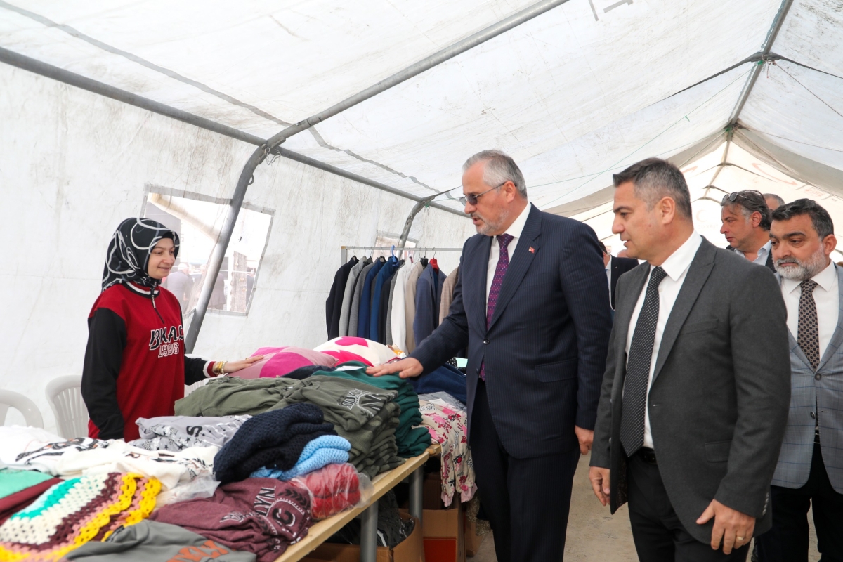 Bafra’da Gazze İçin Kermes Düzenlendi