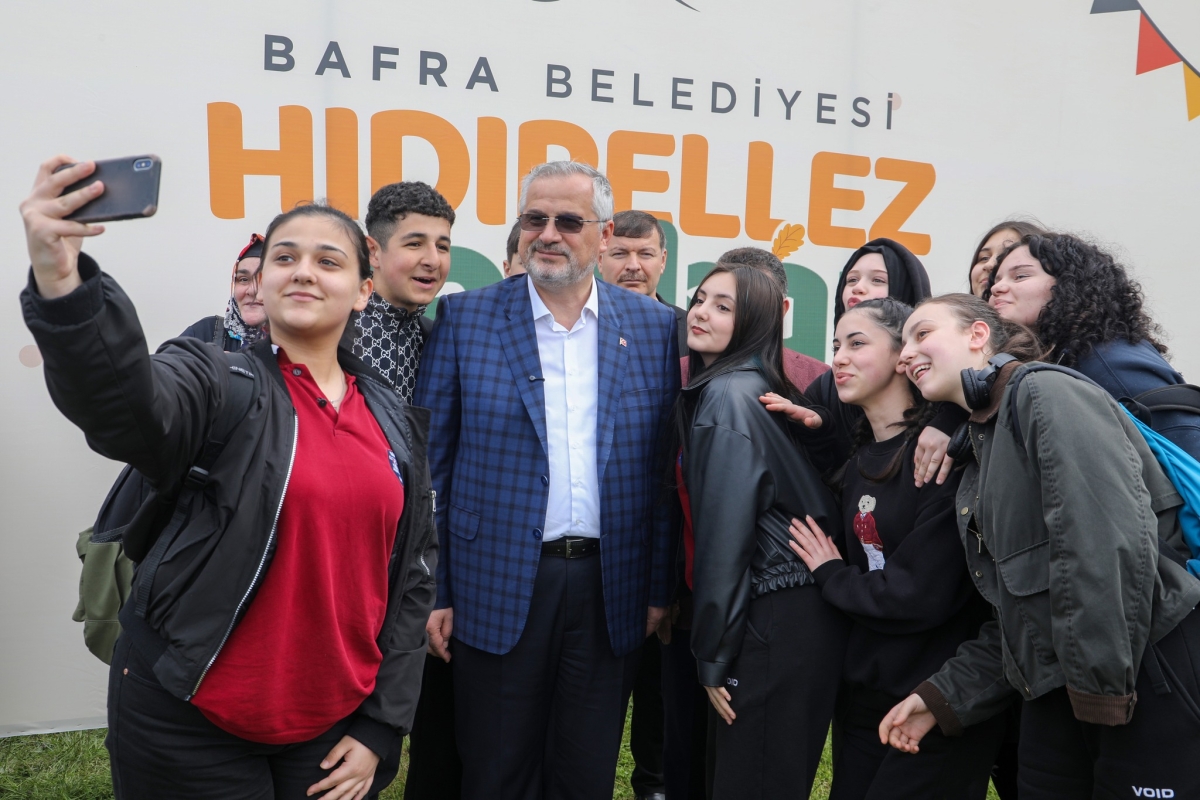 Bafra’da Hıdırellez Coşkusu Yaşandı