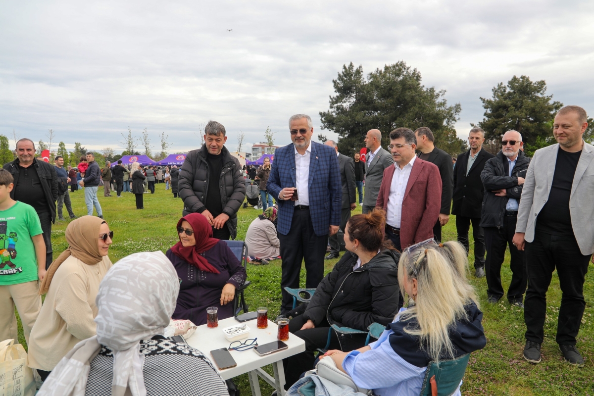 Bafra’da Hıdırellez Coşkusu Yaşandı
