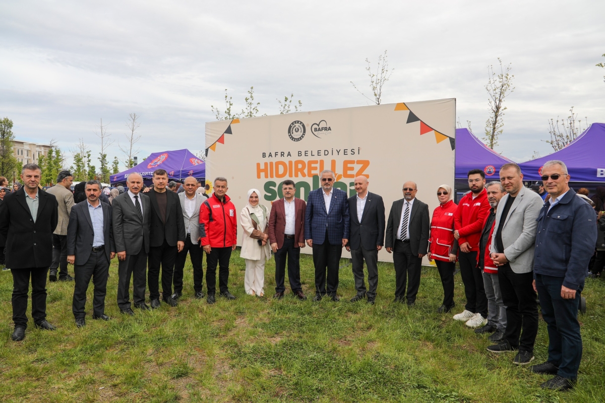 Bafra’da Hıdırellez Coşkusu Yaşandı