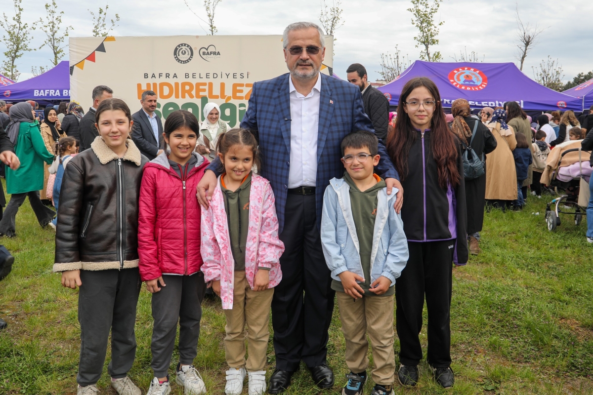 Bafra’da Hıdırellez Coşkusu Yaşandı