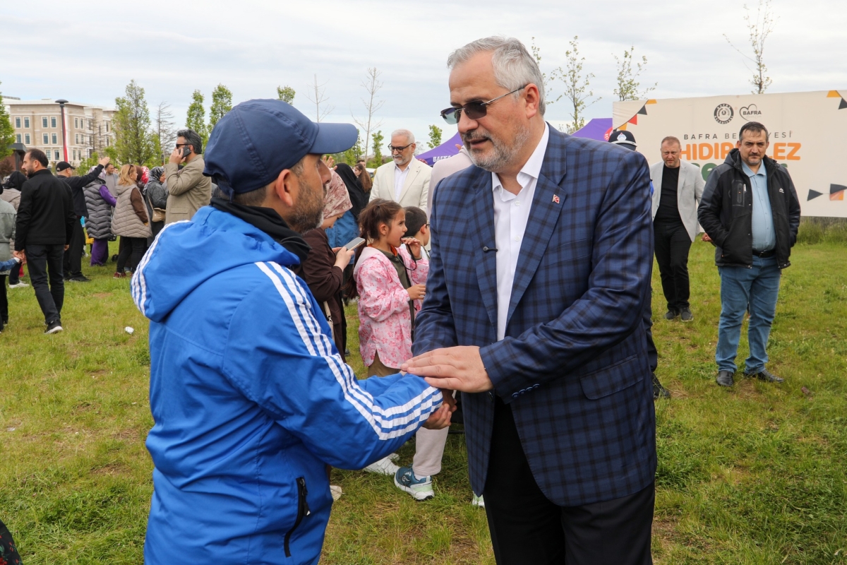 Bafra’da Hıdırellez Coşkusu Yaşandı