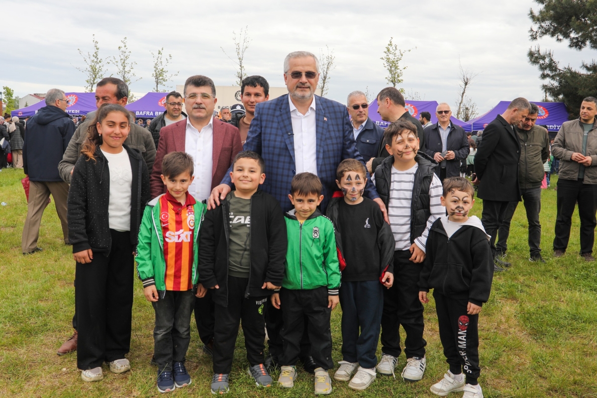 Bafra’da Hıdırellez Coşkusu Yaşandı