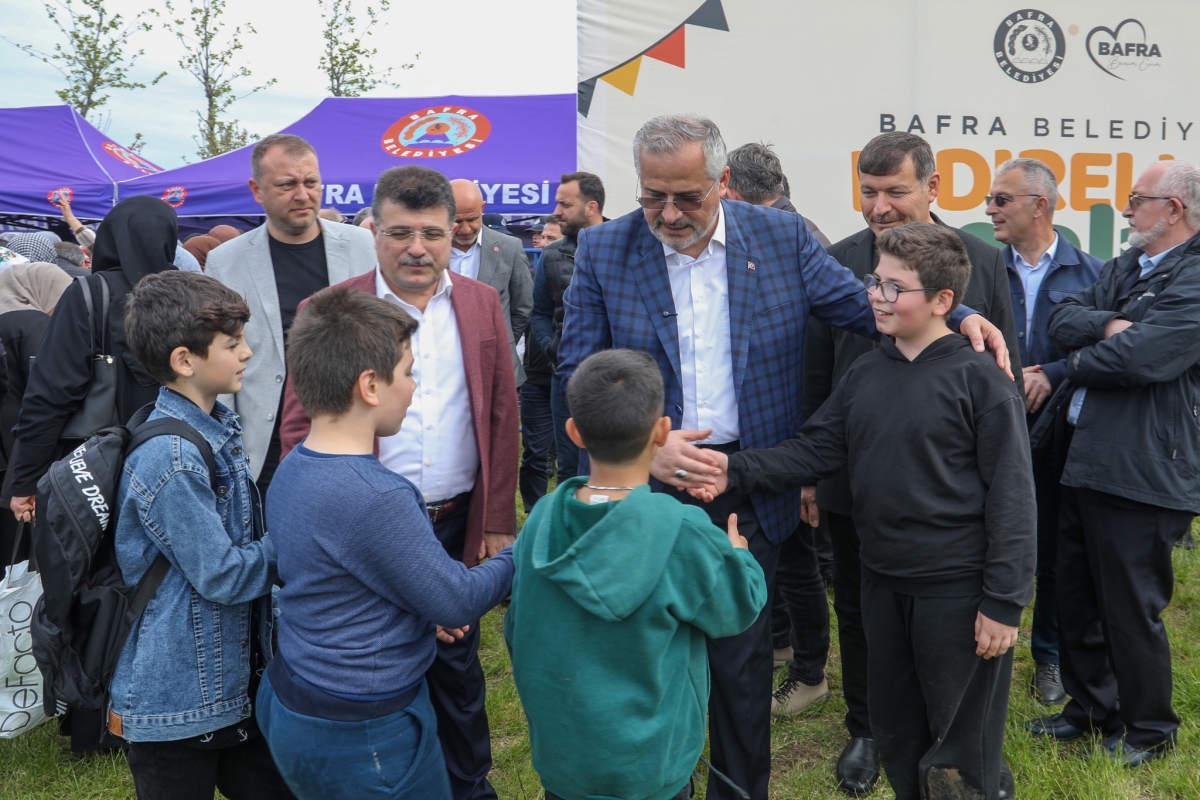 Bafra’da Hıdırellez Coşkusu Yaşandı
