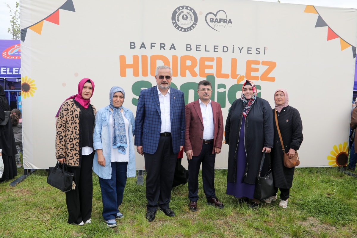 Bafra’da Hıdırellez Coşkusu Yaşandı