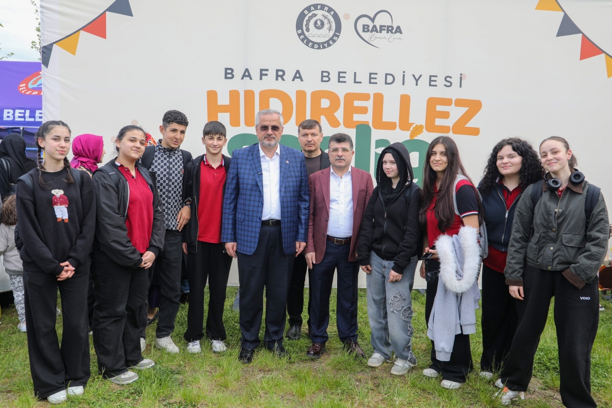 Bafra’da Hıdırellez Coşkusu Yaşandı