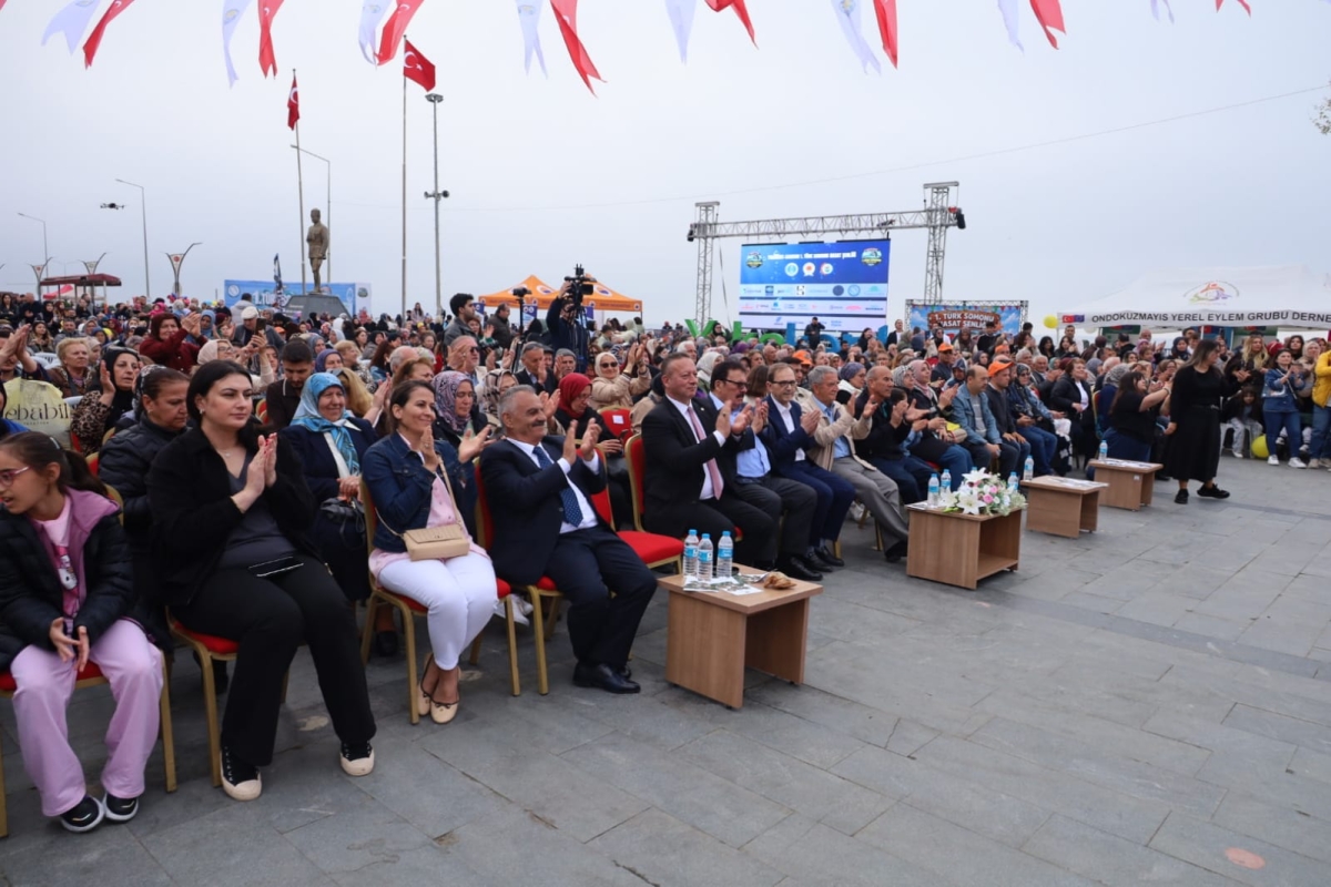 Yakakent 1. Türk Somonu Hasat Şenliği’ne Yoğun İlgi