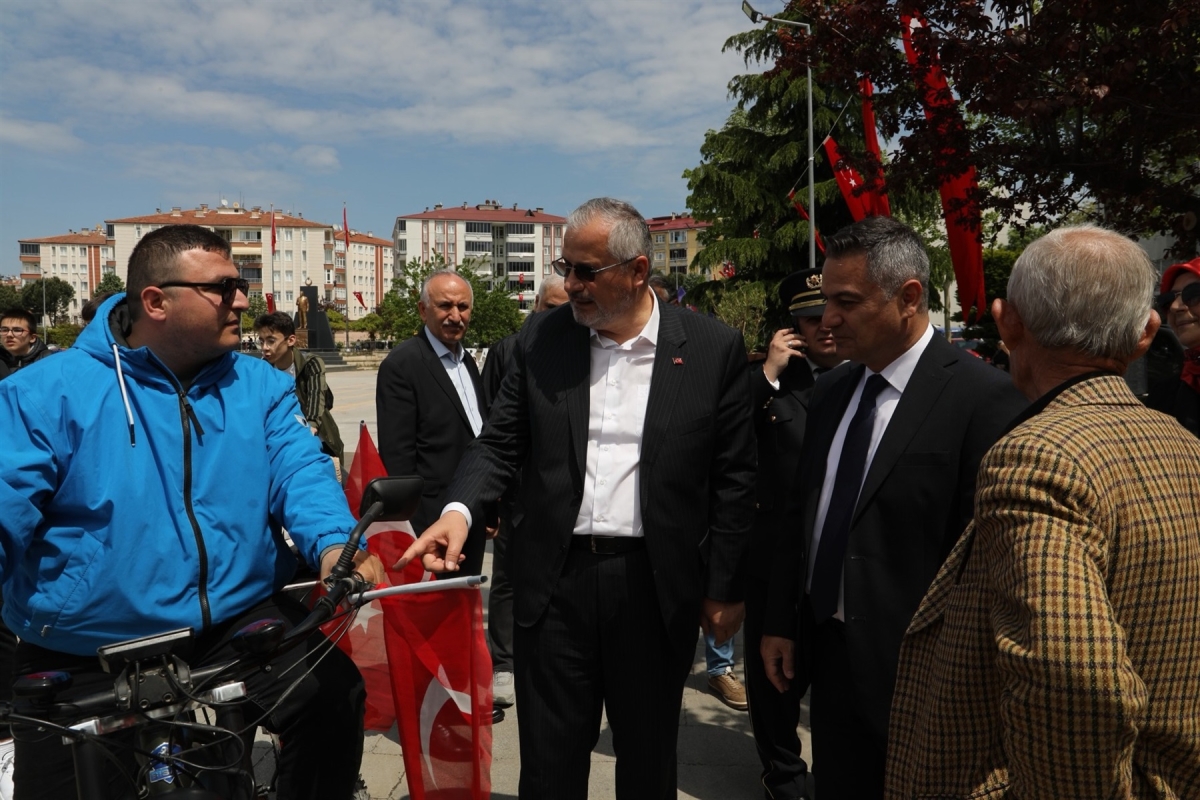 Bafra’da 19 Mayıs Coşkusu Pedallara Yansıdı