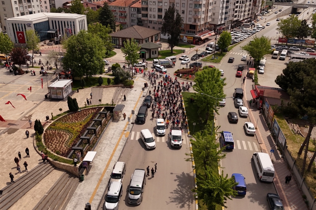Bafra’da 19 Mayıs Coşkusu Pedallara Yansıdı