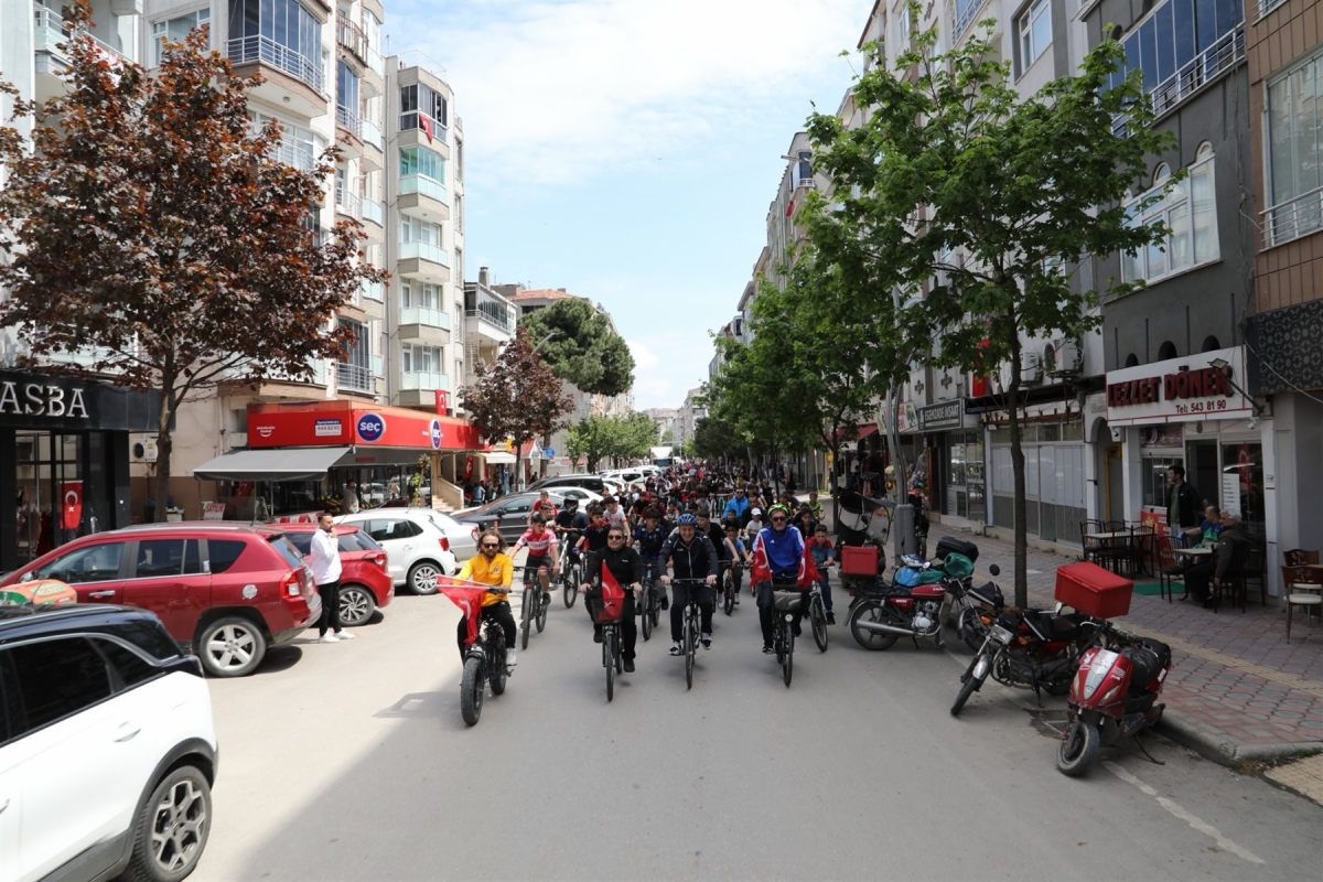 Bafra’da 19 Mayıs Coşkusu Pedallara Yansıdı