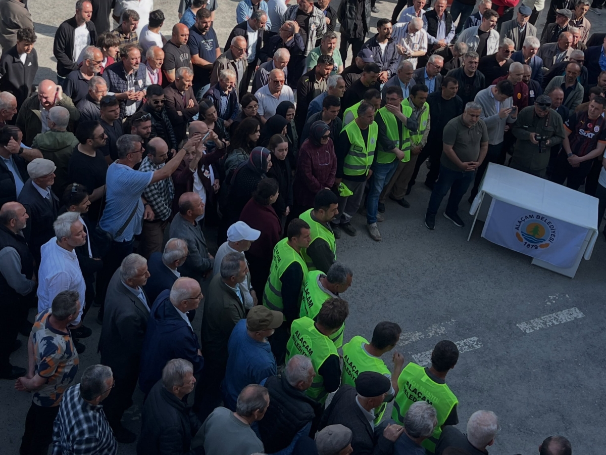 Alaçam’da Hadi Uyar’a Son Görev
