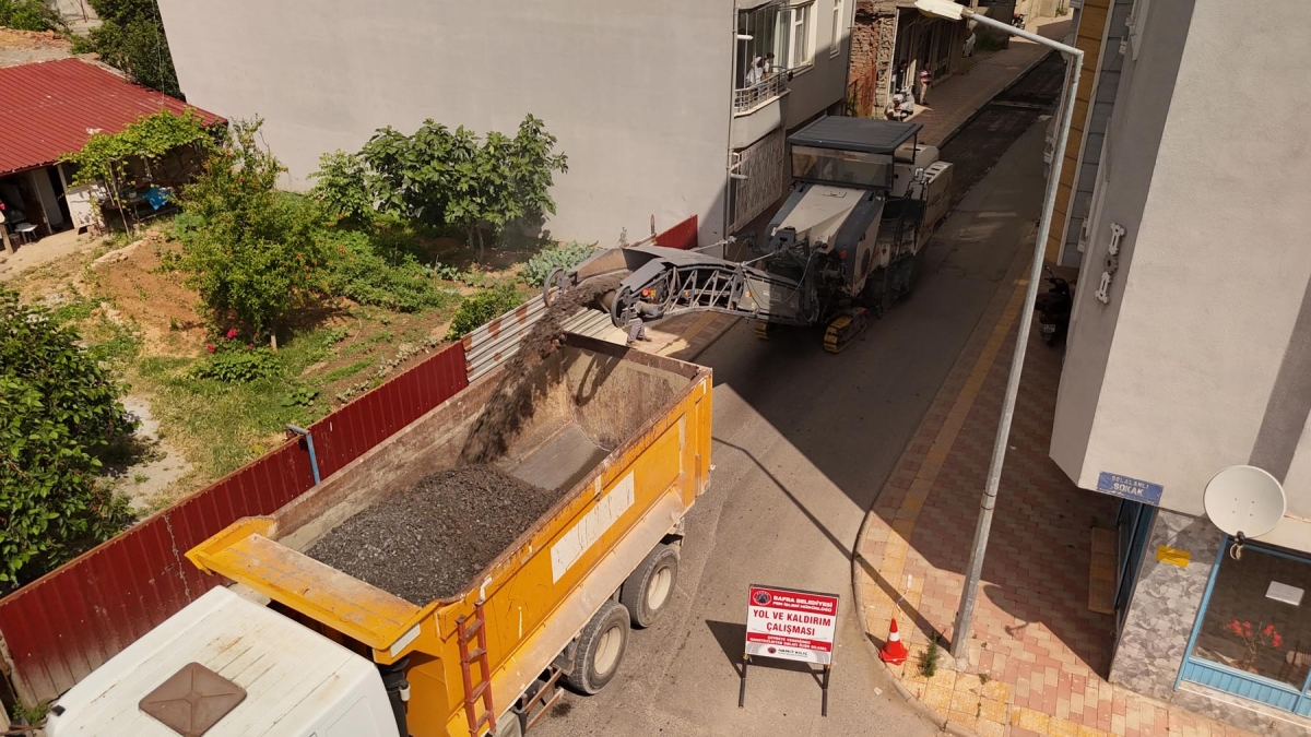 Bafra Belediyesi’nden Yol Konforunu Artıracak Asfalt Hamlesi