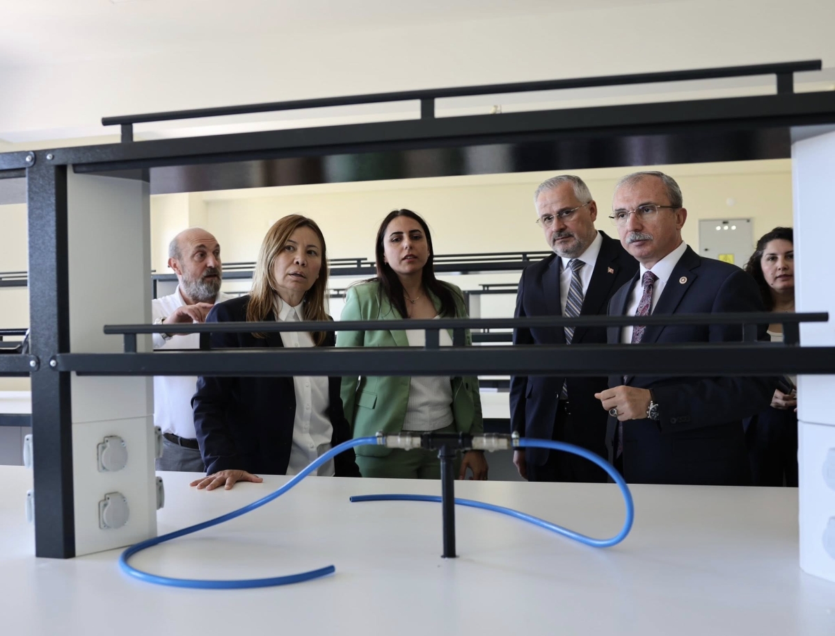 Bafra’daki Yükseköğretim Yatırımları Yerinde İncelendi