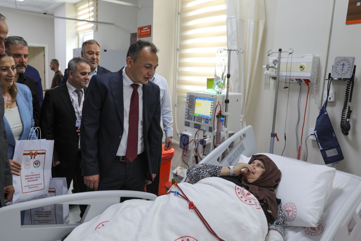 Salıpazarı Devlet Hastanesi Diyaliz Ünitesi Hizmete Açıldı