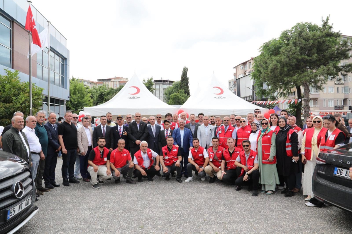 Bafra’da Hacı Nail Taşkın Kan Alma Birimi Hizmete Açıldı