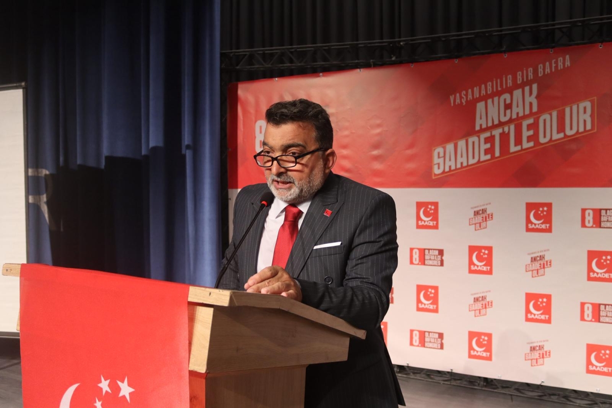 Saadet Partisi Bafra İlçe Başkanlığında Mustafa Öcal Güven Tazeledi