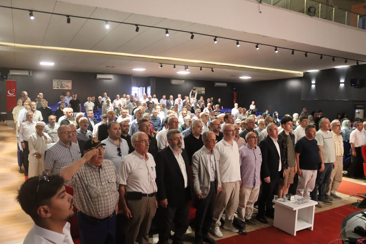 Saadet Partisi Bafra İlçe Başkanlığında Mustafa Öcal Güven Tazeledi