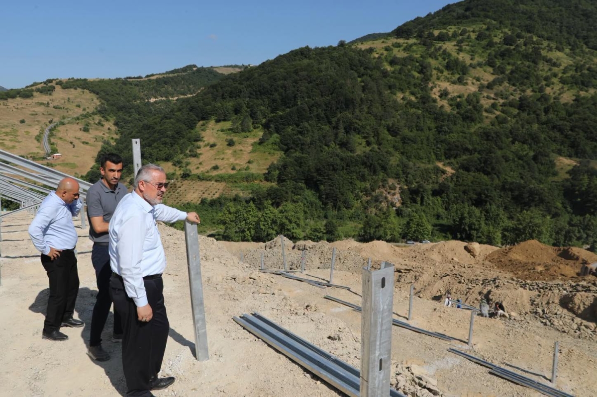 Bafra Belediyesi GES Projesinde Çalışmalar Sürüyor