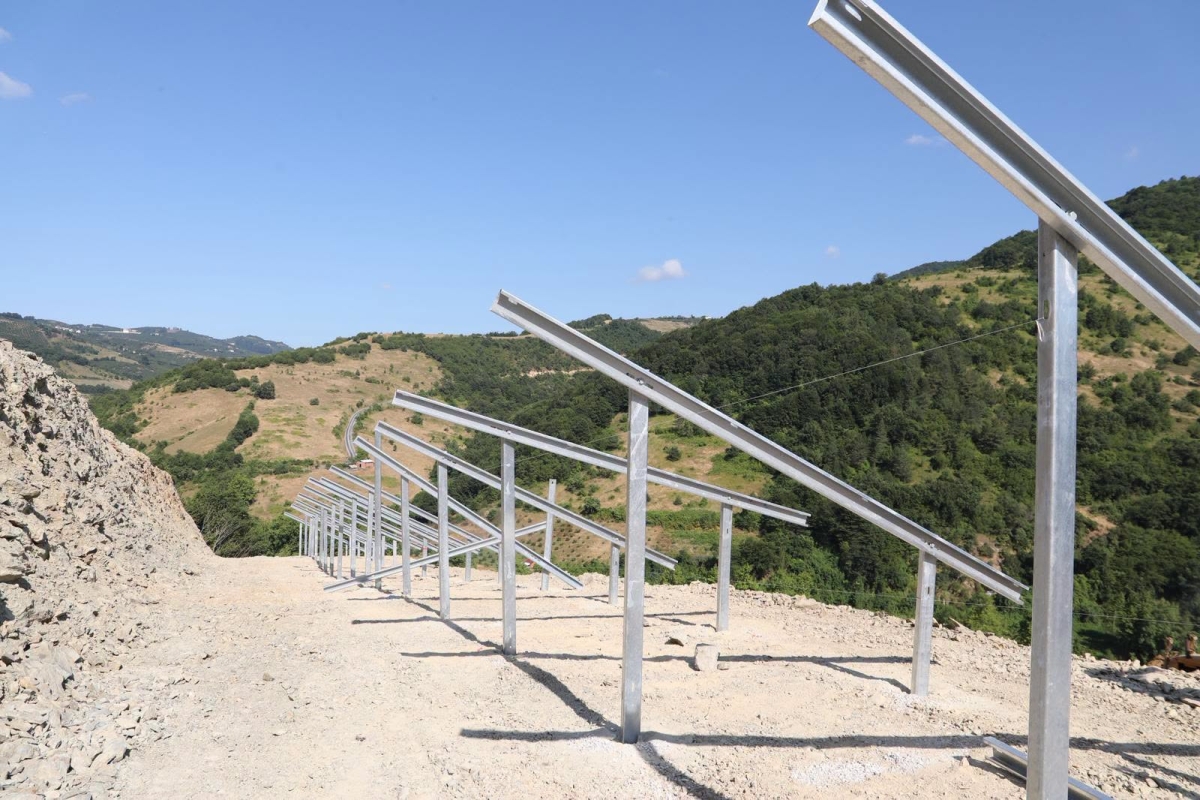 Bafra Belediyesi GES Projesinde Çalışmalar Sürüyor