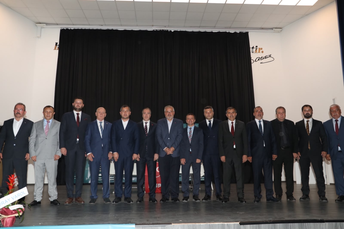 MHP Bafra İlçe Başkanlığına Kemal Şahin Seçildi