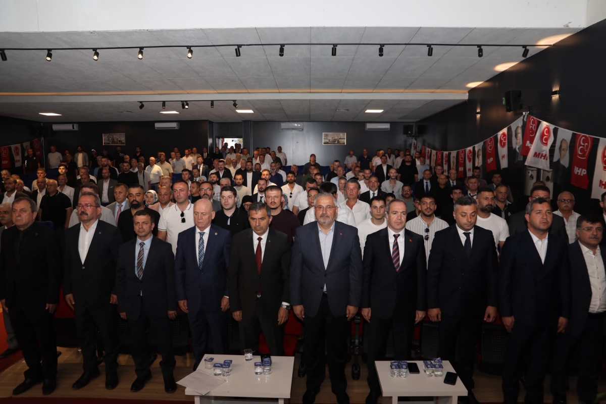 MHP Bafra İlçe Başkanlığına Kemal Şahin Seçildi