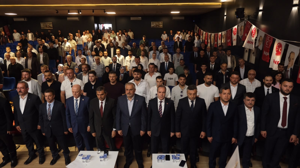 MHP Bafra İlçe Başkanlığına Kemal Şahin Seçildi