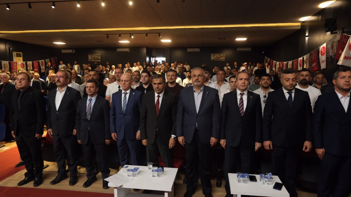 MHP Bafra İlçe Başkanlığına Kemal Şahin Seçildi
