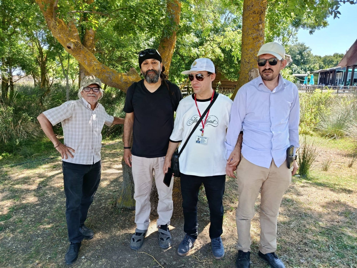 Görme Engelliler Kızılırmak Kuş Cenneti'nde Doğayla Buluştu