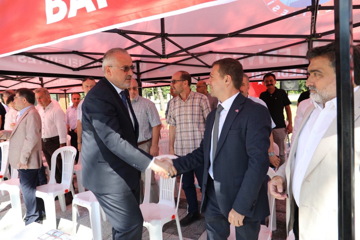 Bafra’da Şehitler Kabirleri Başında Dualarla Anıldı