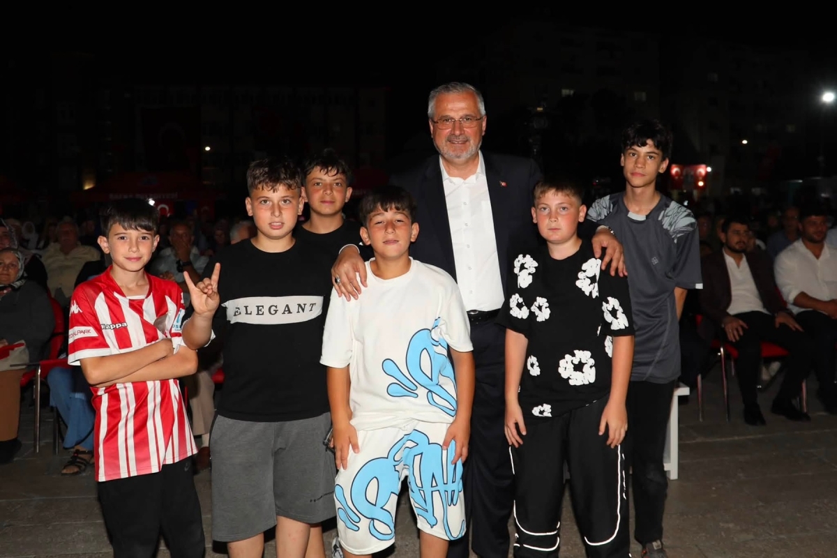 15 Temmuz Ruhu Bafra'da Bir Kez Daha Yaşatıldı