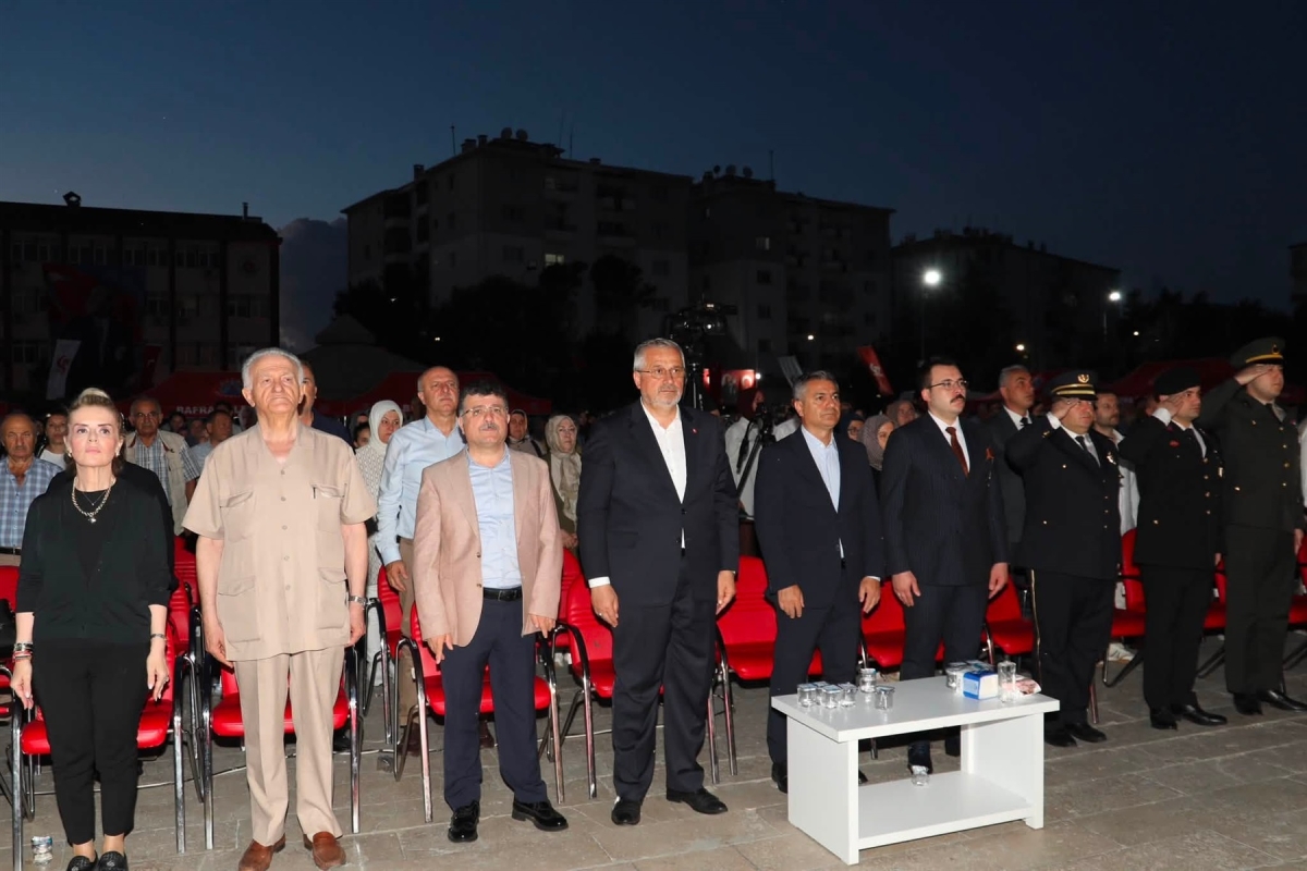 15 Temmuz Ruhu Bafra'da Bir Kez Daha Yaşatıldı