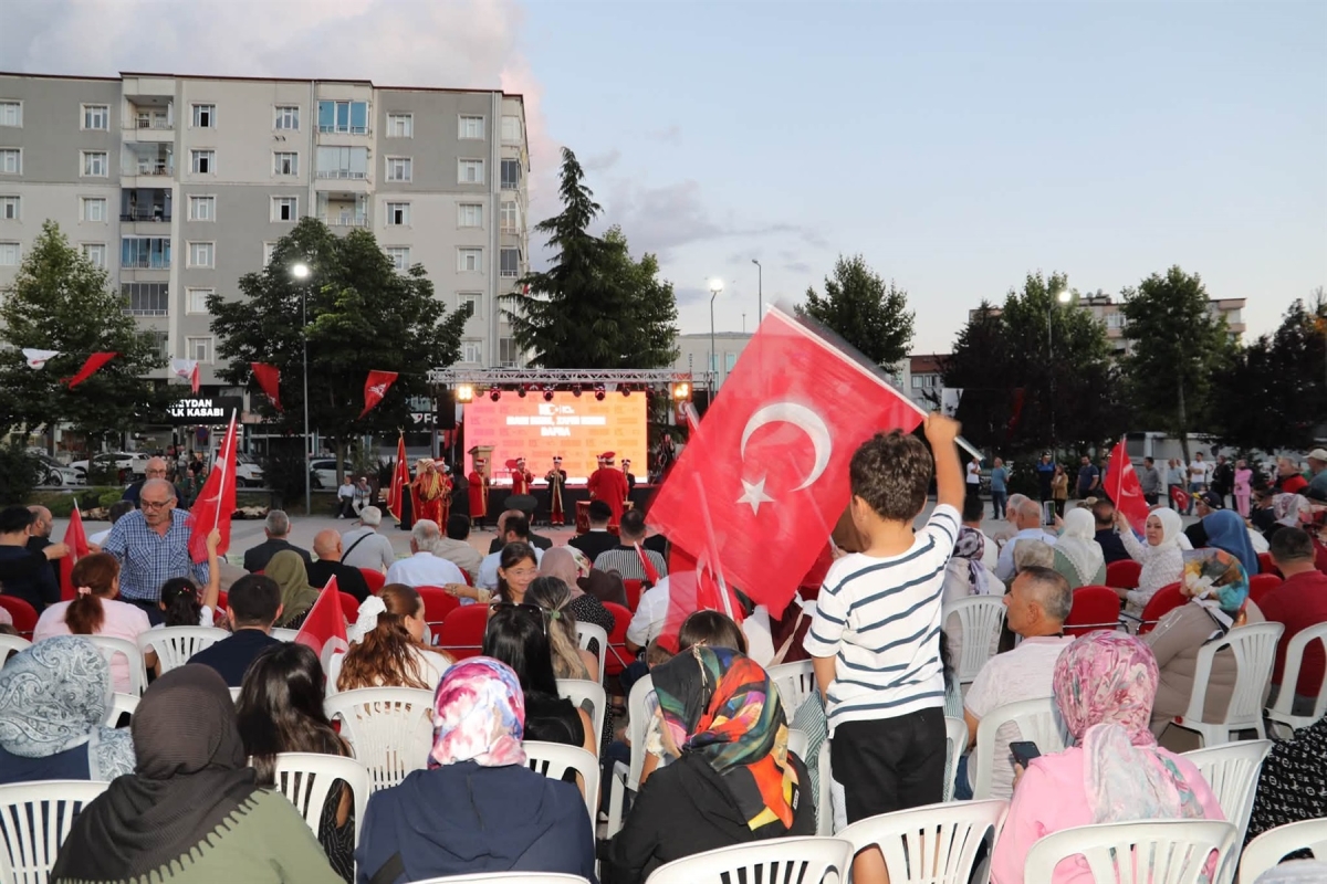 15 Temmuz Ruhu Bafra'da Bir Kez Daha Yaşatıldı