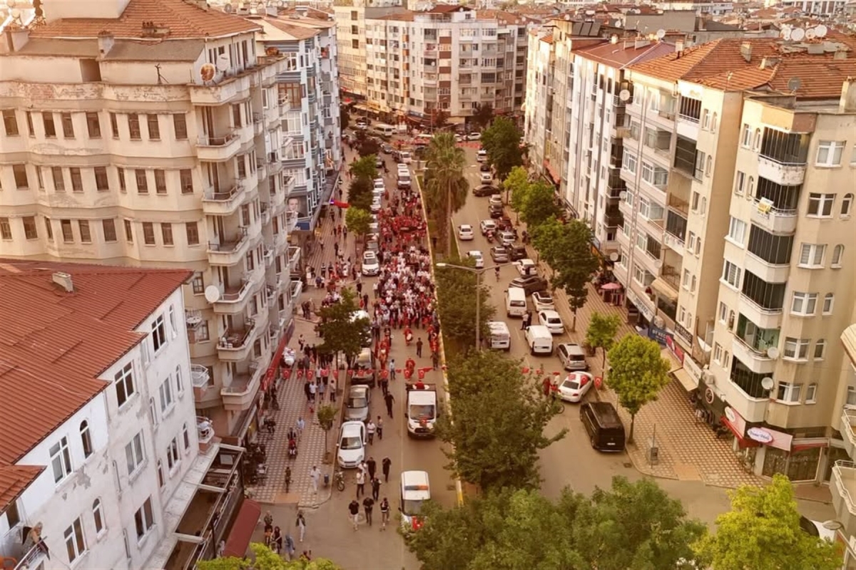 15 Temmuz Ruhu Bafra'da Bir Kez Daha Yaşatıldı