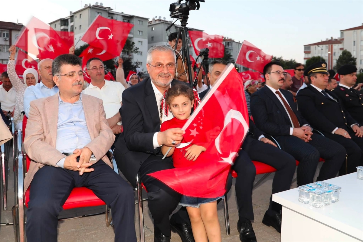 15 Temmuz Ruhu Bafra'da Bir Kez Daha Yaşatıldı