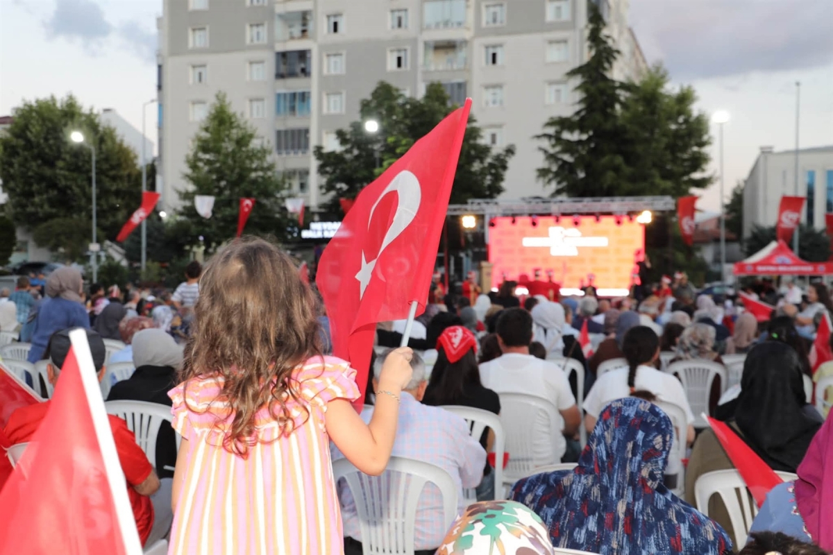 15 Temmuz Ruhu Bafra'da Bir Kez Daha Yaşatıldı