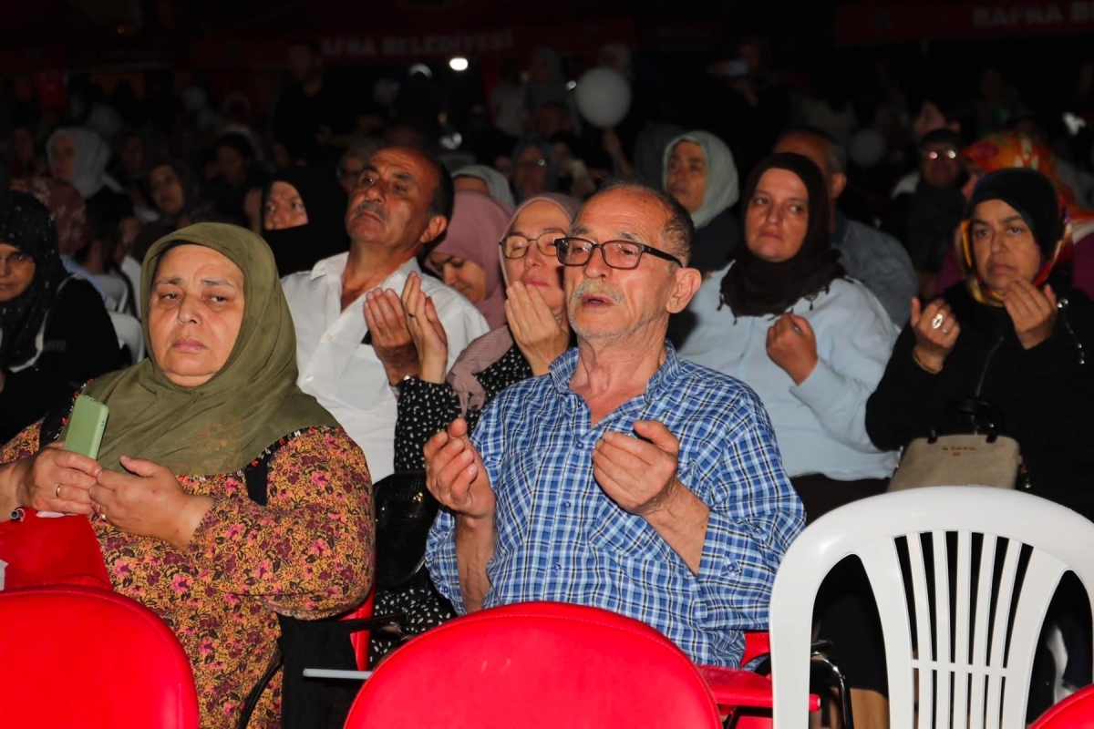15 Temmuz Ruhu Bafra'da Bir Kez Daha Yaşatıldı
