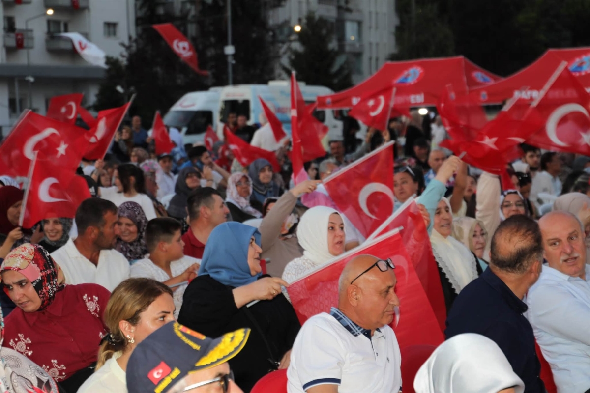 15 Temmuz Ruhu Bafra'da Bir Kez Daha Yaşatıldı