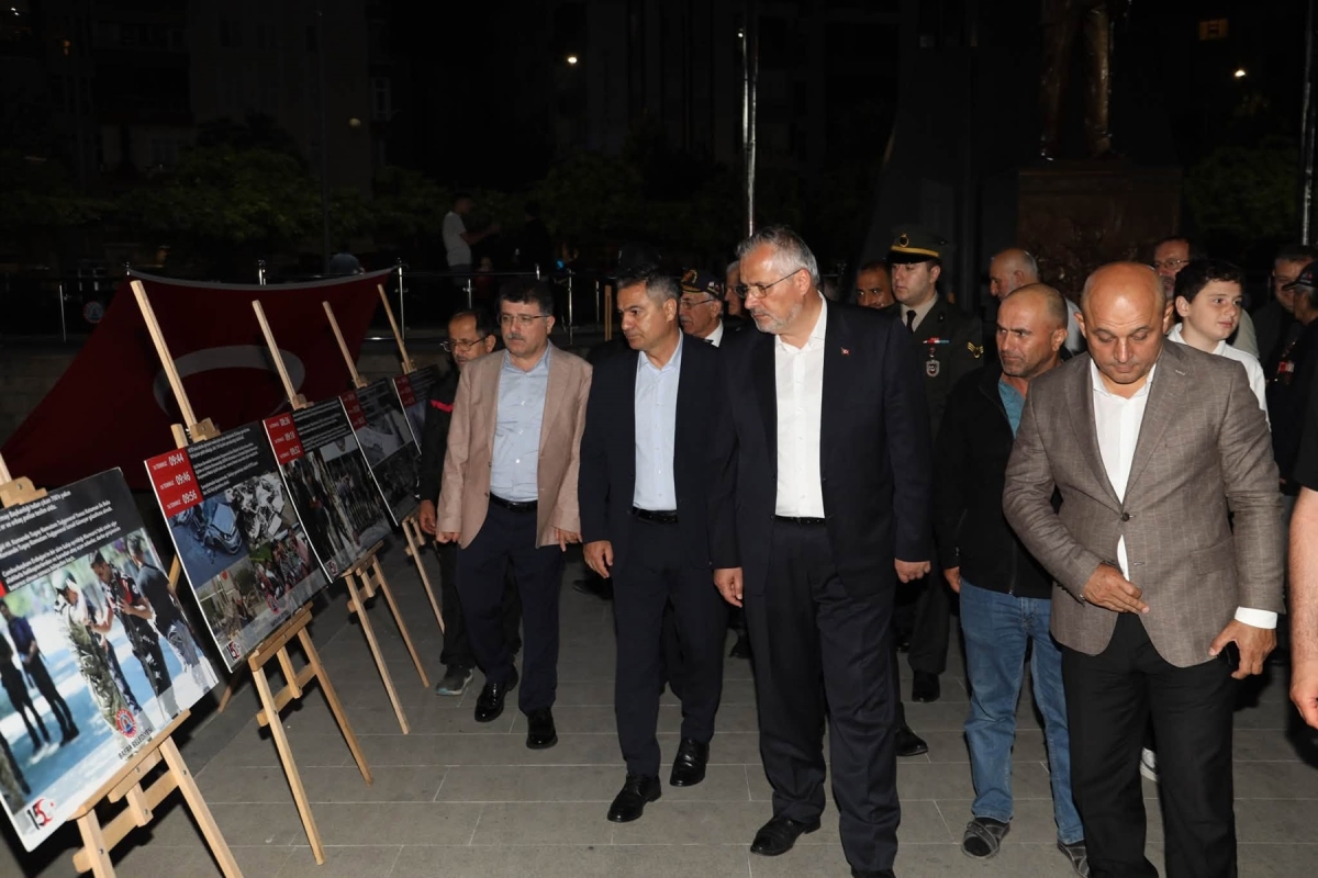 15 Temmuz Ruhu Bafra'da Bir Kez Daha Yaşatıldı