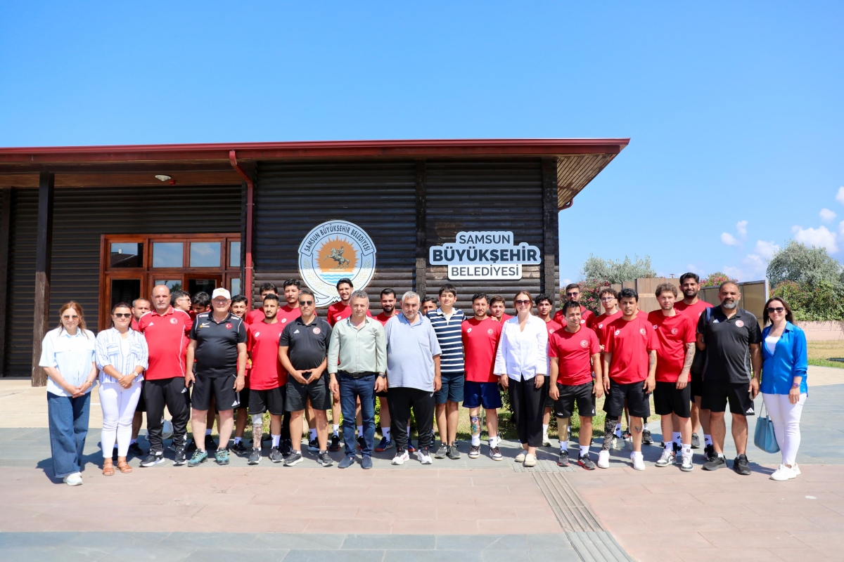 A Milli Ampute Futbol Takımı Samsun Kampında