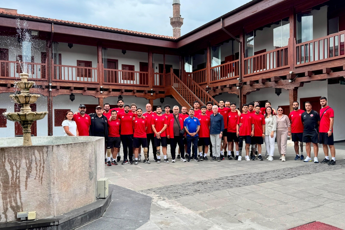 A Milli Ampute Futbol Takımı Samsun Kampında