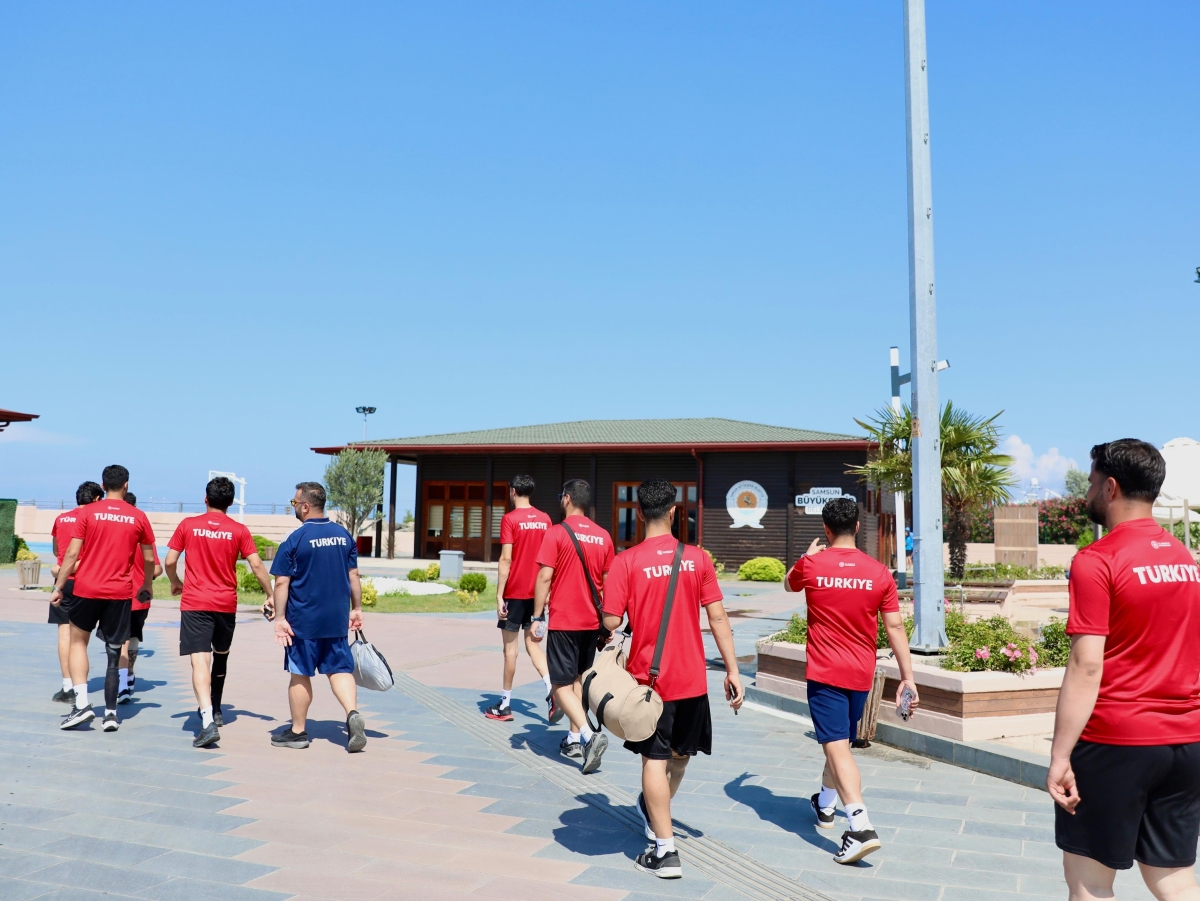 A Milli Ampute Futbol Takımı Samsun Kampında
