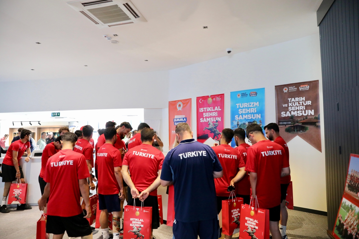 A Milli Ampute Futbol Takımı Samsun Kampında
