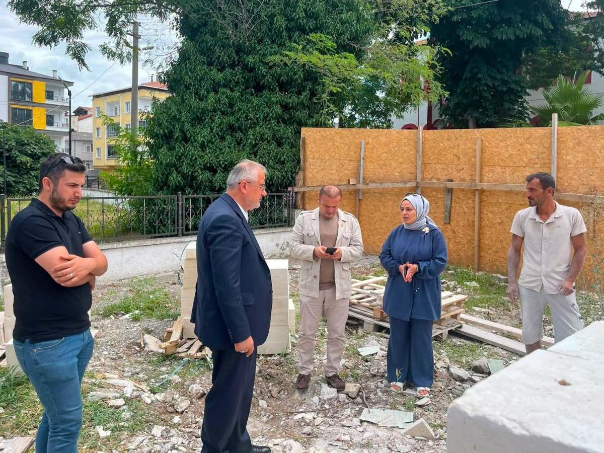 Bafra’da Taçlı Çeşme Yeniden Hayat Buluyor
