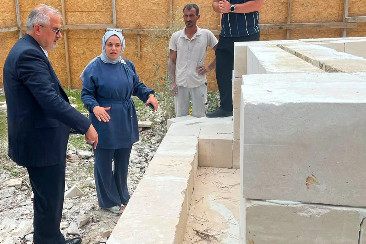 Bafra’da Taçlı Çeşme Yeniden Hayat Buluyor
