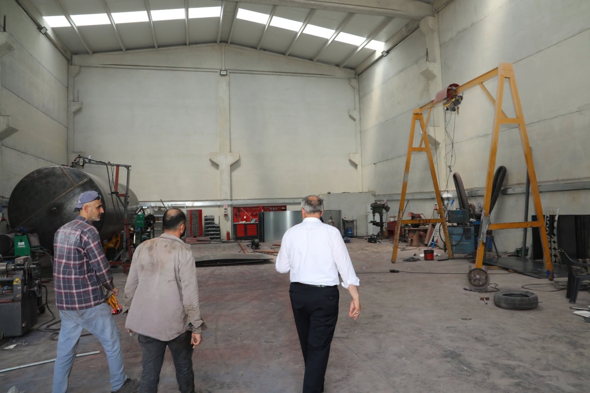 Bafra Orta Ölçekli Sanayi Sitesi'nde Üretim Başladı