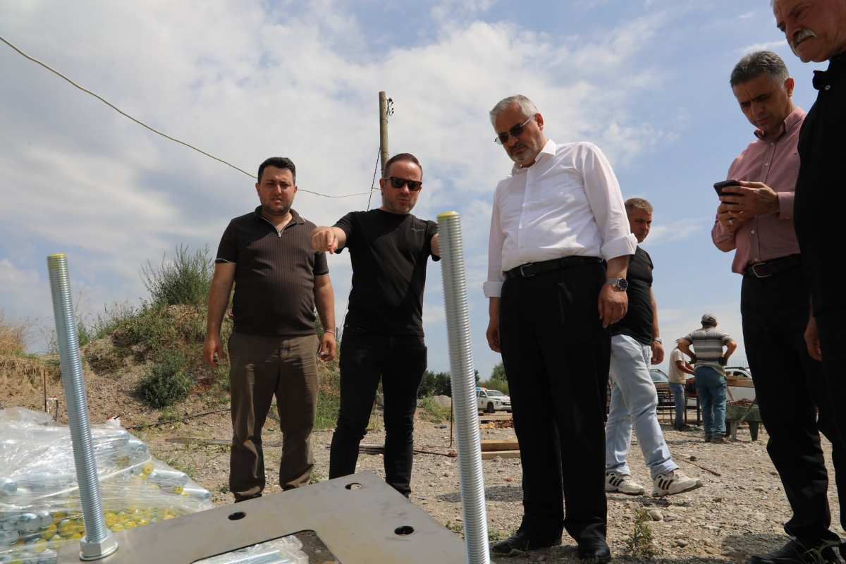 Bafra Orta Ölçekli Sanayi Sitesi'nde Üretim Başladı