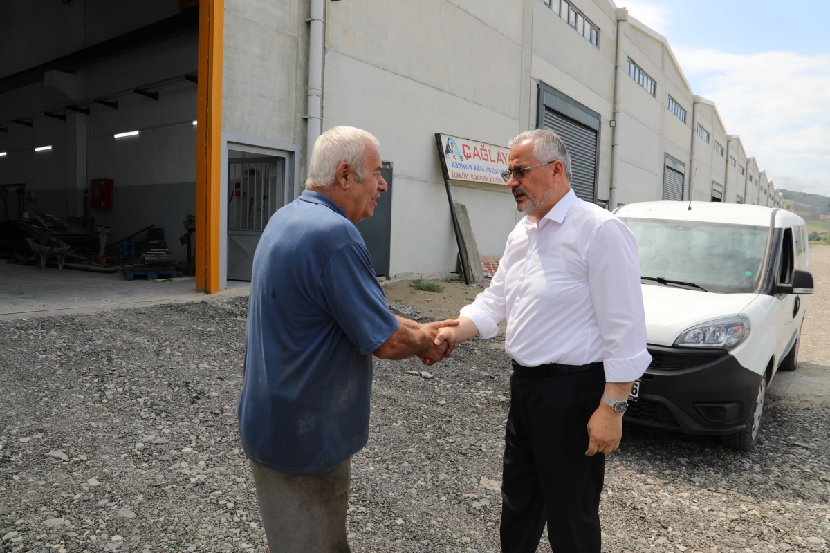 Bafra Orta Ölçekli Sanayi Sitesi'nde Üretim Başladı