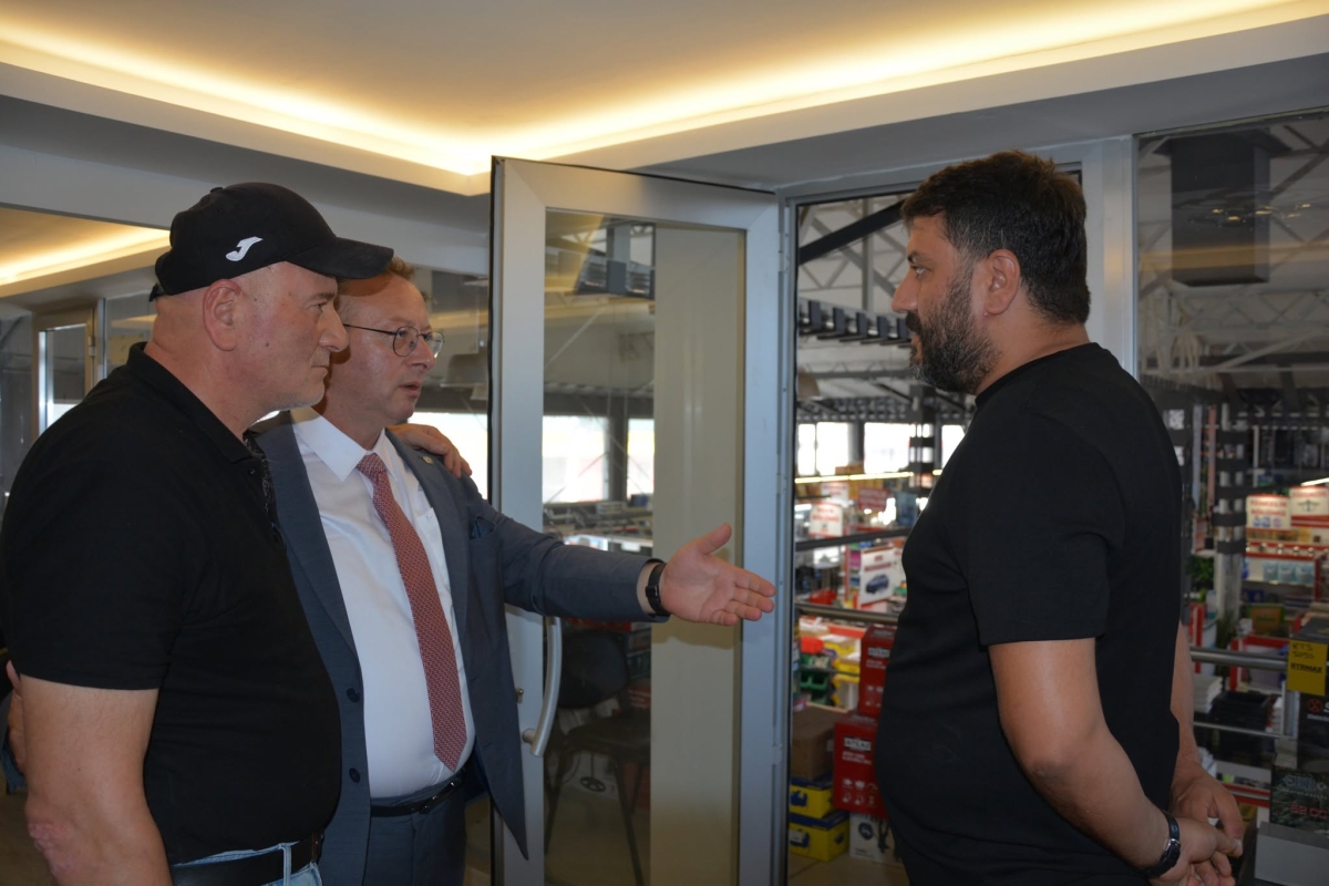 Bafra TSO’dan Alaçam’daki Üyelere Ziyaret